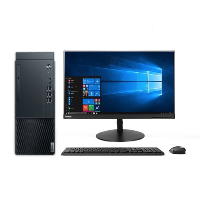 联想 启天M430-B442 台式电脑 Intel酷睿i5-10500（六核3.1GHz） /B460主板芯片组 /4GB-DDR4内存 /1TB 硬盘 /无光驱 /260W 85%高能效电源 /USB键鼠+灵巧锁 /联想一键复原 /Win10 home/六年整机有限上门保修 /门到桌安装服务/21.5寸显示器
