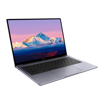 华为 MateBook B5-430 14寸轻薄笔记本电脑(I5-10210U/16GB/512GBSSD/Win H/3年质保) 深空灰