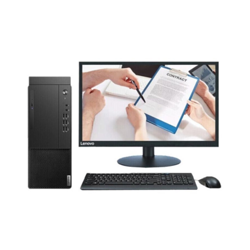 联想(Lenovo)启天M433-A177台式计算机（I3-10105/8G/1T/128GSSD+W10-HOME/21.5寸显示器）