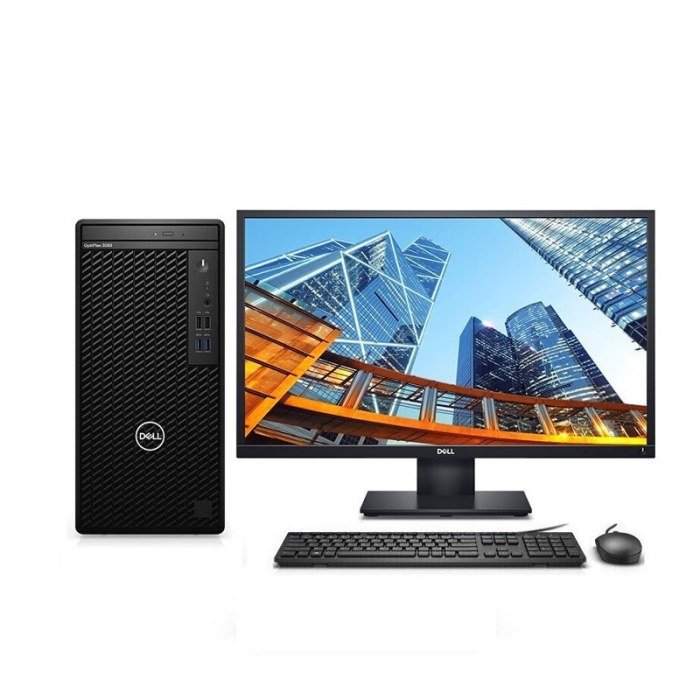 戴尔OptiPlex 3080 台式电脑（I5-10505 16G 256SSD /1TB 成显卡 WIN11家庭版 /23.8寸 2K显示器 服务3年)