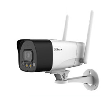 大华 智能摄像头室外防水无线wifi网络高清监控器球机报警枪机 【双光警戒】200万全彩