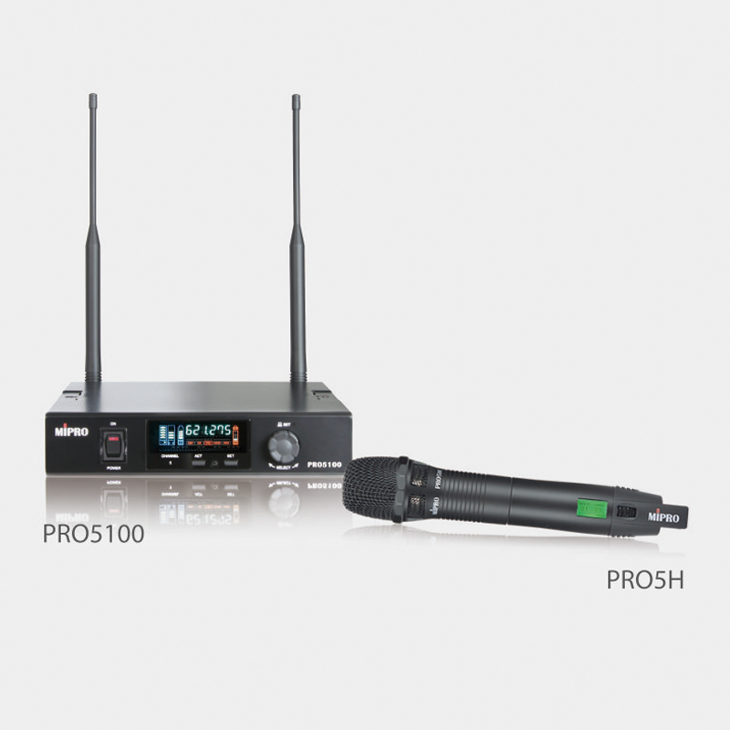 Mipro 手持无线麦克风PRO5100+PRO5H