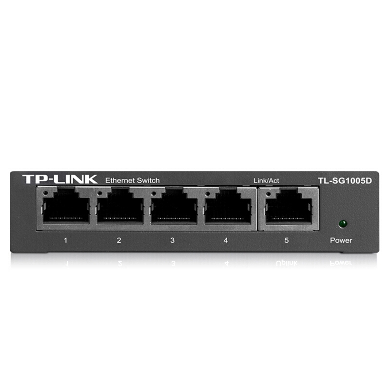 锐捷 TP-LINK TL-SG1005D 5口千兆交换机