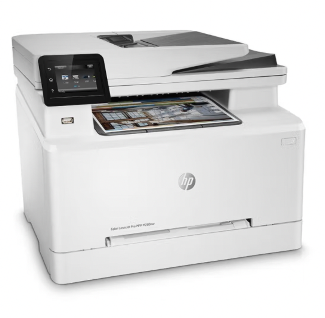 惠普（HP）M280nw彩色激光多功能一体机 无线打印复印扫描 （非自动双面）支持有线 快速打印商用办公