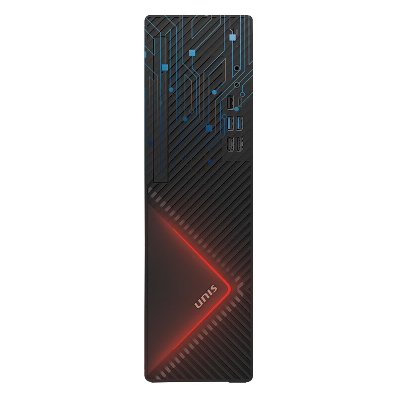 紫光Unis 530T  i7-12700/2*16GB/512GB SSD/4T HDD/RX550X 4G/300W/None WiFi/None ODD/Win11 HB/17L  27显示器  