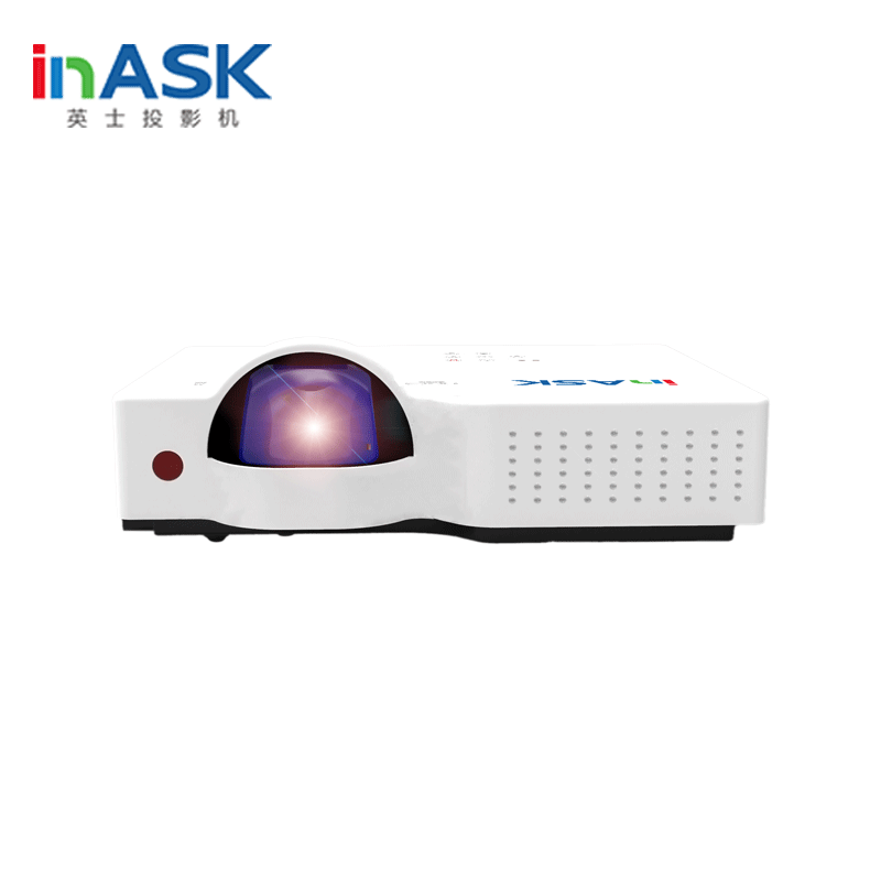 英士（InASK）W4500 高清高亮激光短焦投影仪