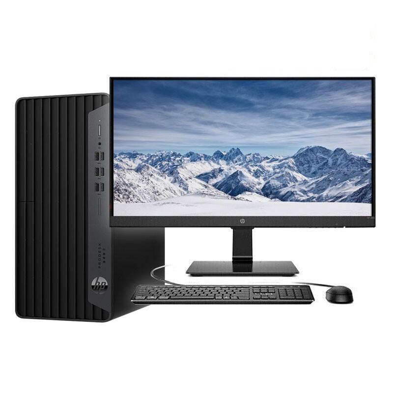 惠普(HP)Pro Tower 480 G9 台式电脑(i7-12700/16G/1TB/Windows11H/23.8寸显示器/三年保修)
