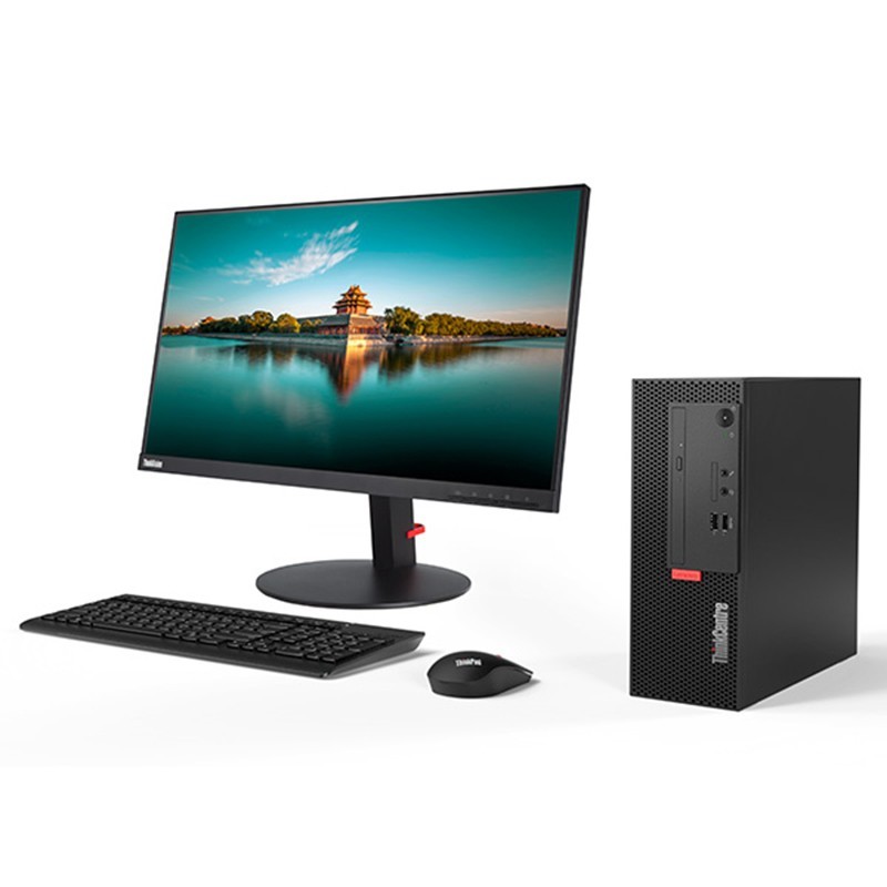 联想 ThinkCentre M720e-A001台式电脑（I3-9100/4GB内存/1TB硬盘/Win10-H操作系统）