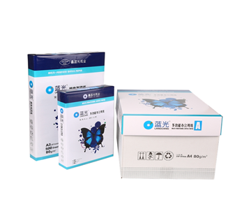 蓝光复印纸 A4 80G 500张/包 10包/箱 