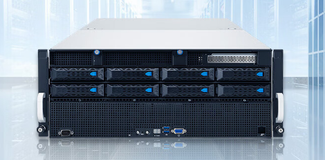 华硕ESC8000A-E11 4U机架式服务器 8路GPU准系统(2*AMD霄龙7642 48 Cores/16*64GB DDR4 3200MHz/2*4TB SSD/6*16TB企业级/8*NVIDIA RTX4090 24GB/2200W 2+2 冗余电源/预装 Linux Ubuntu 20.04系统/3年整机产品质保）