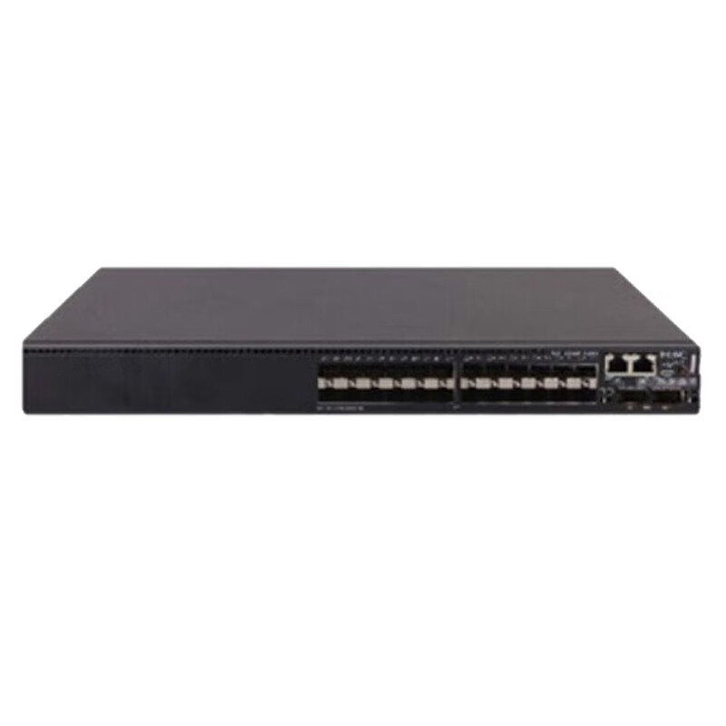 华三 H3C S6520X-30QC-EI L3以太网交换机主机(24SFP Plus+2QSFP Plus+2Slot), 含（双电源、双风扇、20 * SFP+ 万兆模块(850nm,300m,LC)、1条40G QSFP+ 3m电缆、2个CPU存储虚拟化授权）