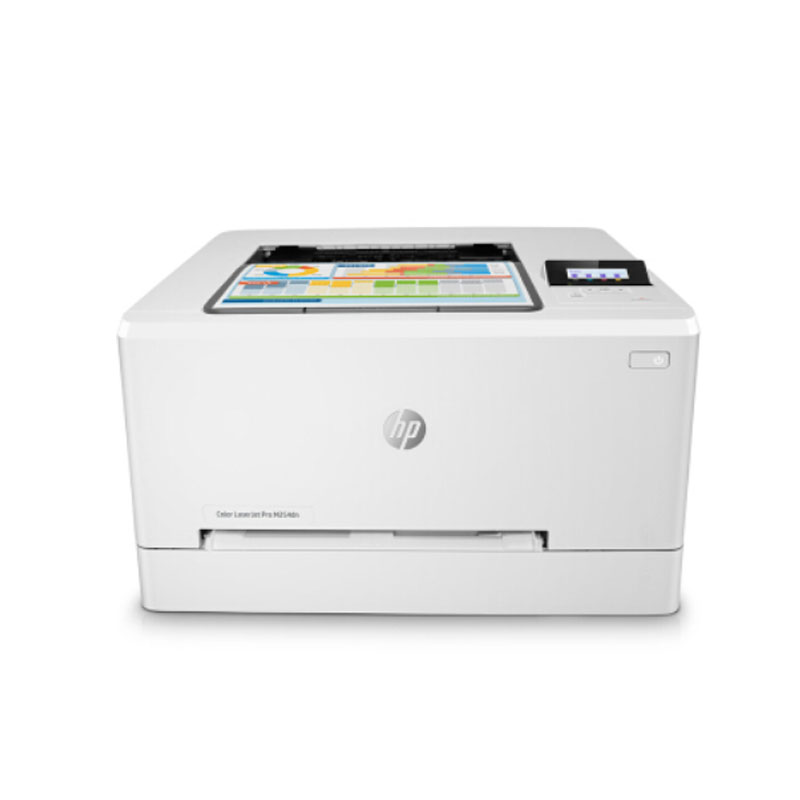 惠普 HP M254dn 彩色激光打印机 USB有线打印 液晶显示屏 办公打印 自动双面打印(增配 惠普原装 黑色硒鼓4个 202A)