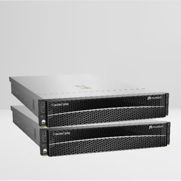 华为 FusionCube 1000服务器  CPU：2 * 5218R 内存：512GB 硬盘：2*240GB SSD、4*8T SATA SSD、1*1.92T NVME SSD 网卡：2* 2 端口10GE光卡（含模块）、1*1G Base-T以太网端口 授权：6C 计算虚拟化、6C存储虚拟化、6C HCI平台管理