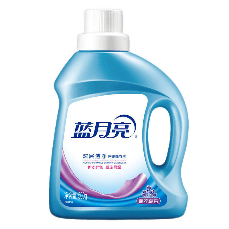 蓝月亮500g自然洗衣液 瓶装