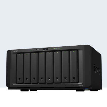 群晖 DS1821+ 服务器 （包含16GB服务器ECC内存条、网络存储硬盘、监控录像存储服务器、海康威视硬盘）