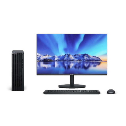 华为擎云 B730E-L5821B(Intel UHD Intel i5 Win11 8GB*2+256GB+1T机械)+23.8寸显示器，三年维保