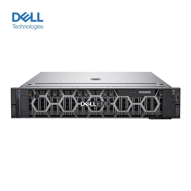 戴尔PowerEdge R7625 服务器（2U机架式/16 NVMe HWRAID 硬盘 双控制器 Smart Flow Front PERC 11/AMD EPYC 9654 2.40GHz内存/24*64GB RDIMM 内存/硬盘(PCIe SSD/Flex Bay) 7.68TB 数据中心 NVMe 读取密集型 AG 硬盘 U2 Gen4 / LSI SAS3916芯片 H755N阵列卡/Windows 服务器 2022/冗余电源(1+1)/5年质保）