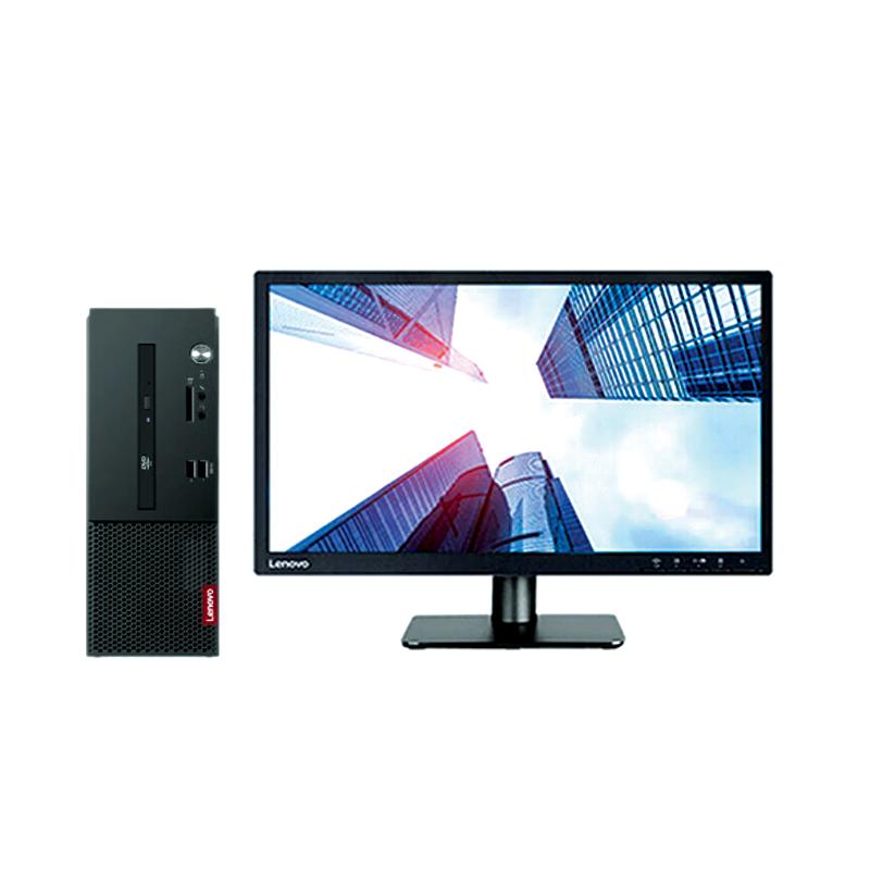 联想 M755e-D012  Intel酷睿i5-12400 /B660主板芯片组 /16GB-DDR4内存 /256GB SSD+1TB硬盘  /USB键盘 /USB鼠标 R一键恢复 /Win11 Home 64bit /三年上门保修 / 23.8显示器  