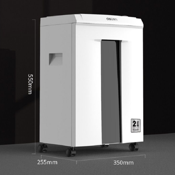得力（deli） SE660 碎纸机 单次可碎8张 连续碎纸60分钟 23L