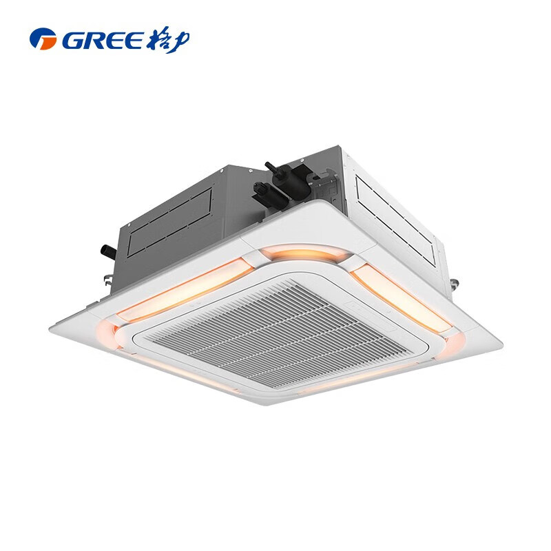 格力 5匹定频冷暖天花机KFR-120TW/(12550S)FNhCaf-B2（含加长铜管15米，加长排水管8米，不锈钢架）