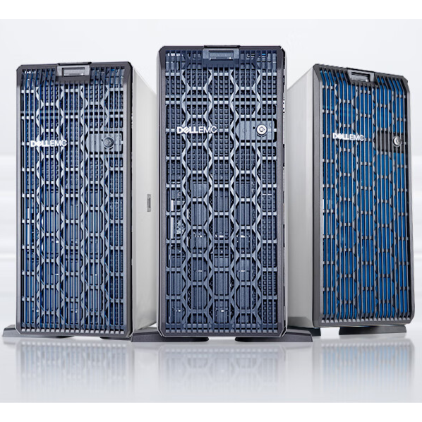 戴尔T550塔式服务器 （处理器 2*4310/内存2*32g/硬盘固态硬盘2*480g ssd/机械硬盘2*2t sata企业/H355/800W*2   双电源）