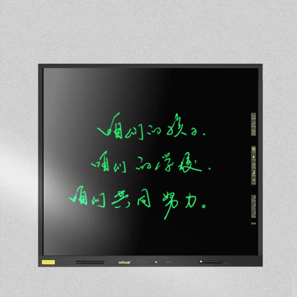 唯酷 W6523 98寸液晶压感黑板 （单块尺寸≥1165mmx1325mm,单位：套）