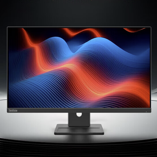 联想（Lenovo）ThinkVision E系列电脑办公显示器 23.8英寸E24-30(VGA+HDMI+DP)
