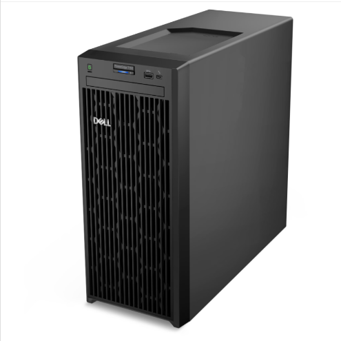 戴尔 T150 塔式服务器 ERP财务办公台式电脑主机 至强E-2314 四核 2.8G 16G  512G+4TB 