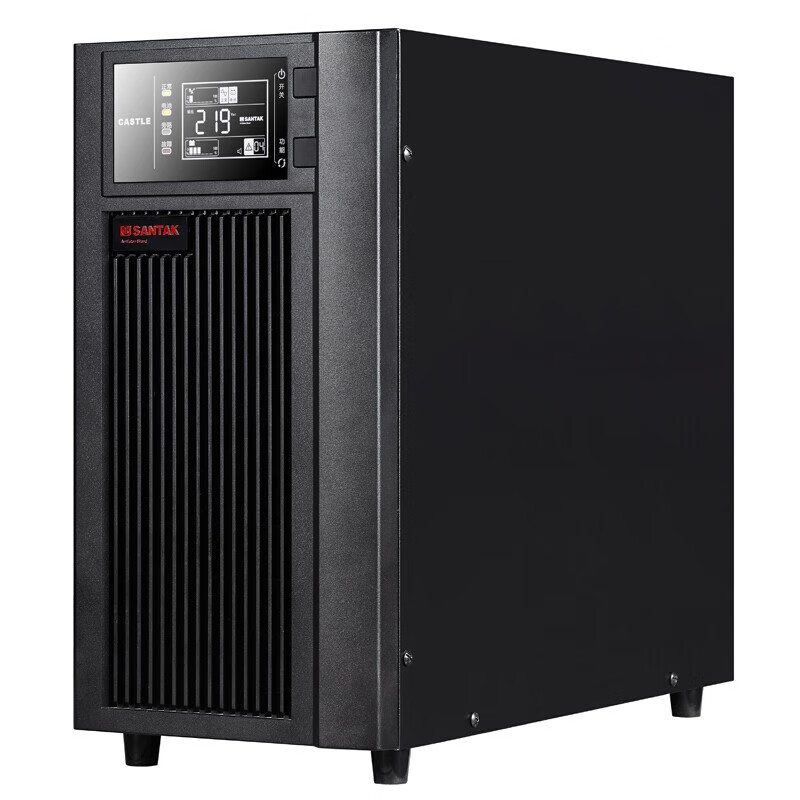 山特（SANTAK）3C10KS 10KVA/9000W在线式UPS不间断电源外接电池长效机满载9000W（含电池柜、山特D12-65AH*32个电池、电池连接线一套，DC开关一套及上门安装调试服务）
