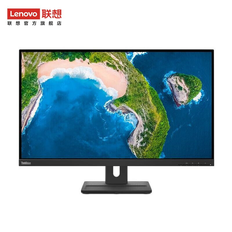 联想（Thinkvision） E27q-20	27寸2K屏2560x1440@75hz/Hdmi+DP+音响/三年保
