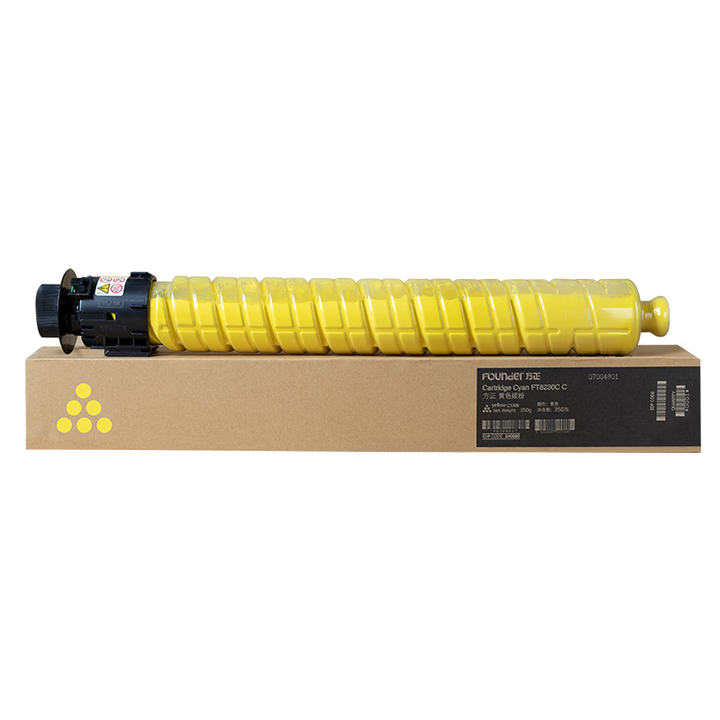 方正 FT6230CY 原装黄色碳粉盒/墨粉盒（适用方正FR6230C/A6230C复合机)