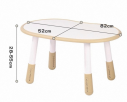 爱童堡 A958可调节儿童桌
