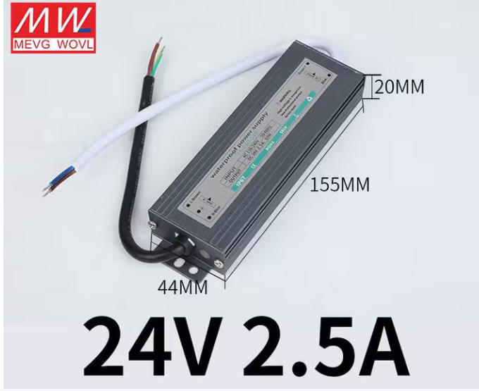 明伟  24v变压器  LPV-60-24